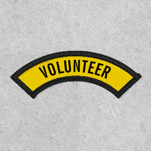 Yellow Volunteer Patch