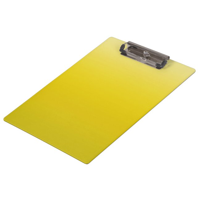 Yellow Wallpaper Background Clipboard (Angled)