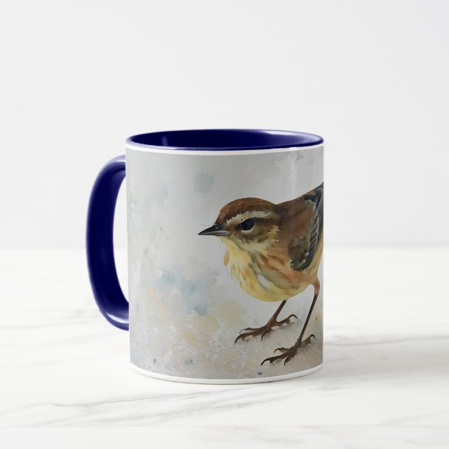 Yellow Warbler Bird Bahamas Art Mug Cup (Front Left)