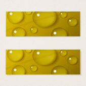 Yellow Water Drop Background (Front & Back)