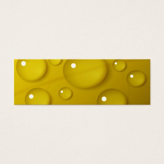 Yellow Water Drop Background (Front)