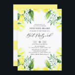 Yellow Watercolor Roses Floral Bat Mitzvah Invitation<br><div class="desc">Invite family and friends with this floral Bat Mitzvah invitation. It features watercolor illustration of yellow roses and greenery accent. Personalize by adding names,  time,  date,  venue,  address and other details. This floral invitation is perfect for spring and summer Bat Mitzvahs.</div>