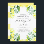 Yellow Watercolor Roses Floral Bat Mitzvah Invitation<br><div class="desc">Invite family and friends with this floral Bat Mitzvah invitation. It features watercolor illustration of yellow roses and greenery accent. Personalize by adding names,  time,  date,  venue,  address and other details. This floral invitation is perfect for spring and summer Bat Mitzvahs.</div>