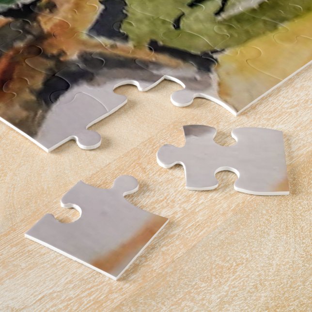 Yellow watercolor Trumpets with brown branches Jigsaw Puzzle (Creator Uploaded)