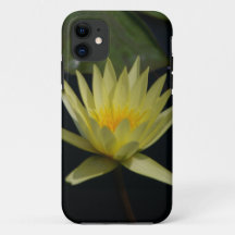 Yellow Waterlily phone case