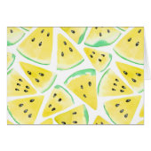 Yellow watermelon slices pattern (Front Horizontal)