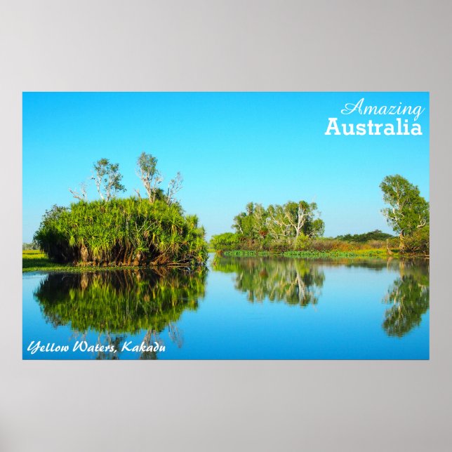Yellow Waters, Kakadu poster (Front)