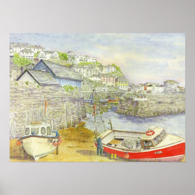 'Yellow Wellies' Poster (Front)