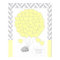 Yellow, White Gray Elephant Baby Shower - Guest