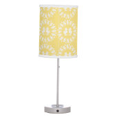 Yellow & White Seahorse Pattern Table Lamp (Back)