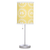 Yellow & White Seahorse Pattern Table Lamp (Right)