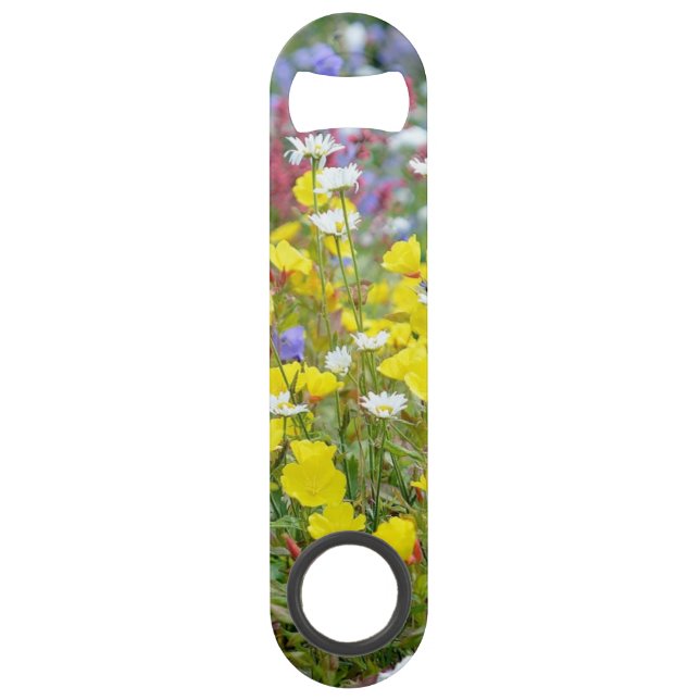 Yellow Wild Flowers Bar Key (Front)
