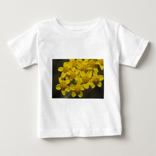 Yellow Wildflowers Baby T-Shirt (Front)