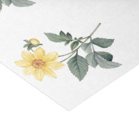 Sunflower Tissue Paper - Extra Large for Decoupage