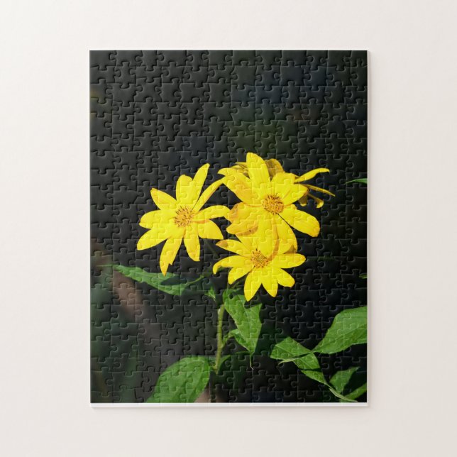 Yellow Wildflowers Jigsaw Puzzle (Vertical)