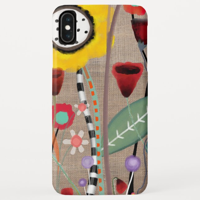 Yellow wonderland meadow poppies Case-Mate iPhone case (Back)