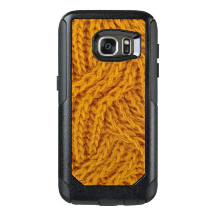 Yellow Yarn Knitted OtterBox Samsung Galaxy S7 Case