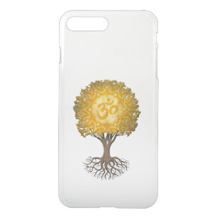 Yellow Yoga Om Tree of Life iPhone 8 Plus/7 Plus Case