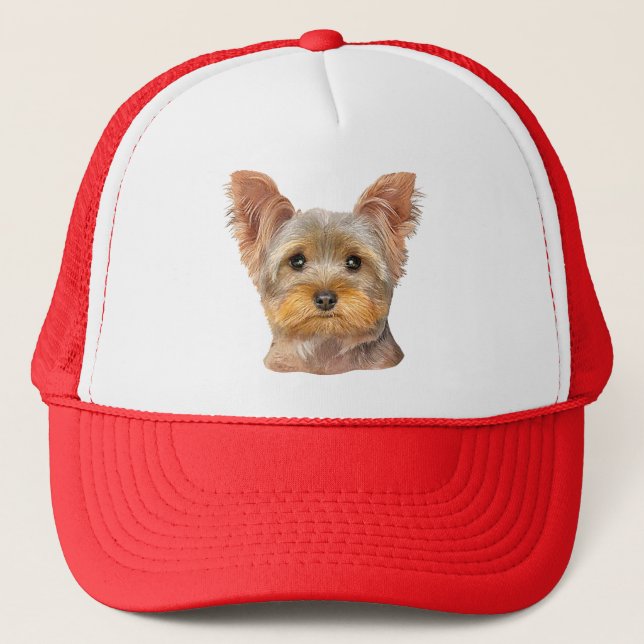 Yellow Yorkie - Trucker Hat (Front)