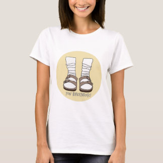 Yellow You Birkenrock! Birkenstocks and Socks T-Shirt