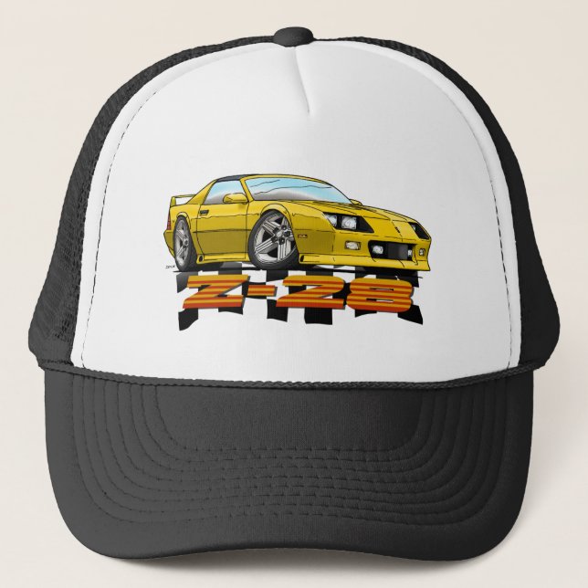 Yellow_Z28_3G Trucker Hat (Front)