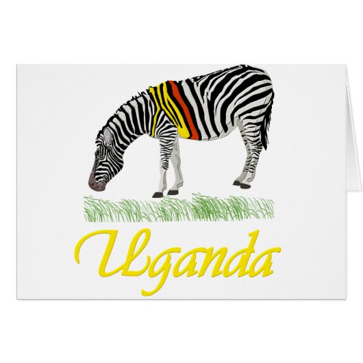 Yellow Zebra Series Cards (Front Horizontal)