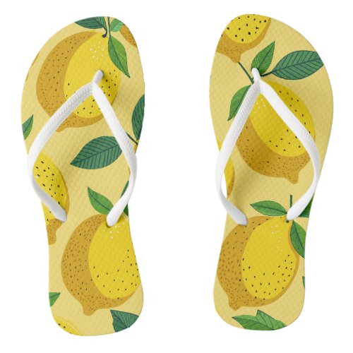 Yellow Zest  Flip Flops