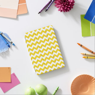 Yellow Zigzag, Yellow Chevron, Geometric Pattern iPad Mini Cover