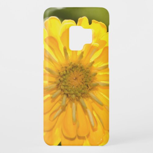 Yellow zinnia yellow daisy yellow flower Case_Mate samsung galaxy s9 case