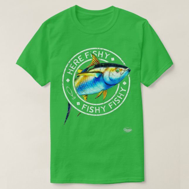 Yellowfin Tuna Fishing s For Men  T-Shirt (Design Front)