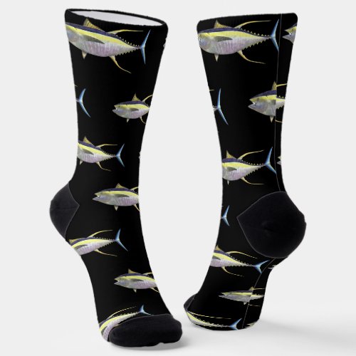 Yellowfin Tuna Socks