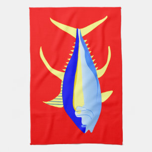 Yellowfin Tuna Towel