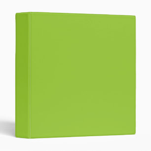 YellowGreen 3 Ring Binder