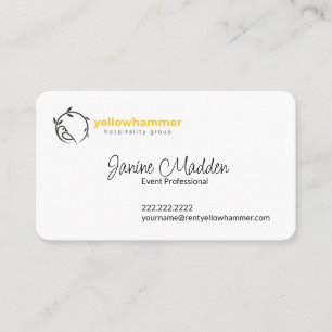 Yellowhammer Hospitality Business Cards