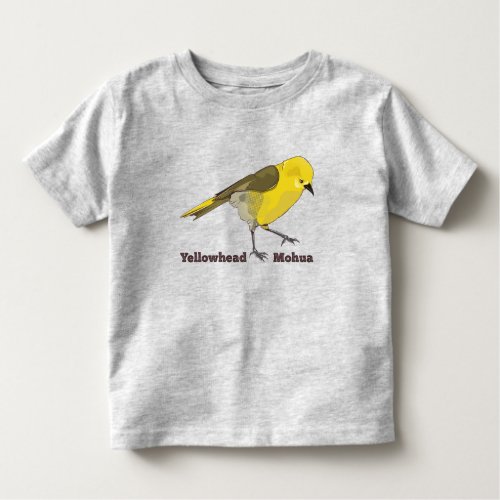 Yellowhead Mohua Toddler T_shirt