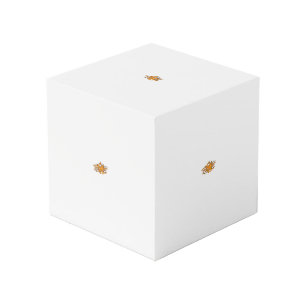 Yellowish Orange, Orangy Yellow  decorative Cube