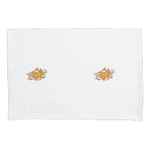 Yellowish Orange, Orangy Yellow  decorative Pillow Case