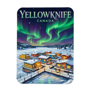 Yellowknife Canada Magnet