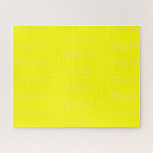 yellows jigsaw puzzle