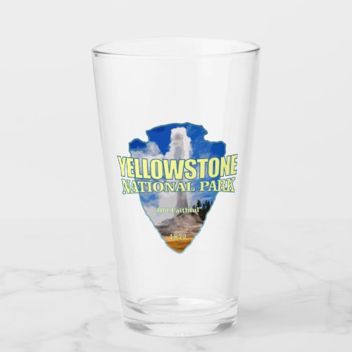 Yellowstone arrowhead glass