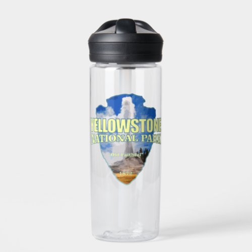 Yellowstone arrowhead  water bottle