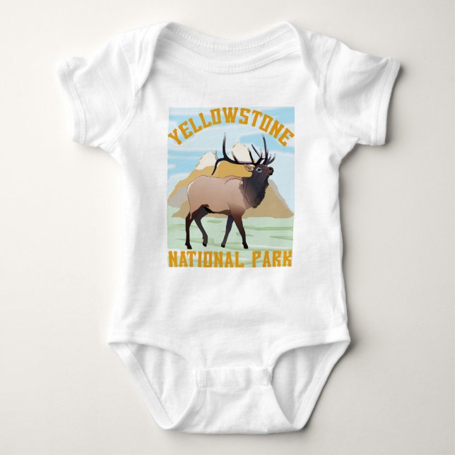 Yellowstone Baby Bodysuit (Front)