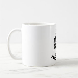 Yellowstone Bald Eagle park bird logo Coffee Mug