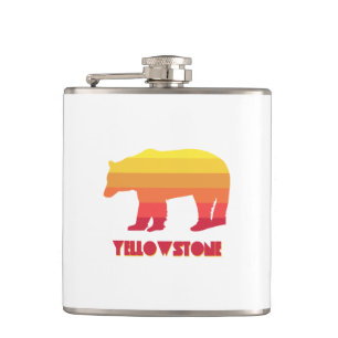 Yellowstone Bear Flask