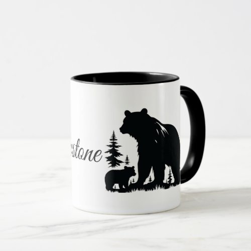 Yellowstone Bear Mug