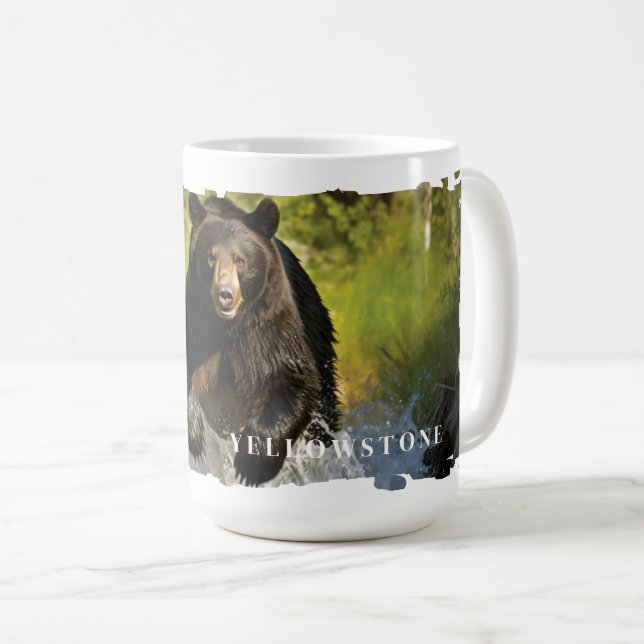 Yellowstone Bear Mug (Front Right)