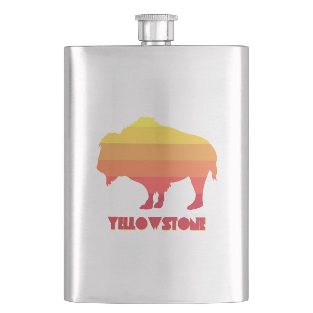 Yellowstone Bison Flask (Front)