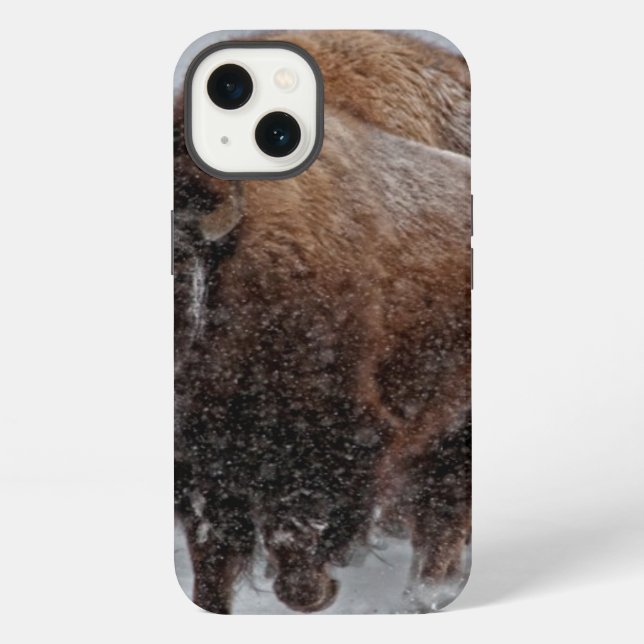 Yellowstone Bison Iphone Case (Back)