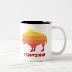 Yellowstone Bison Two-Tone Coffee Mug