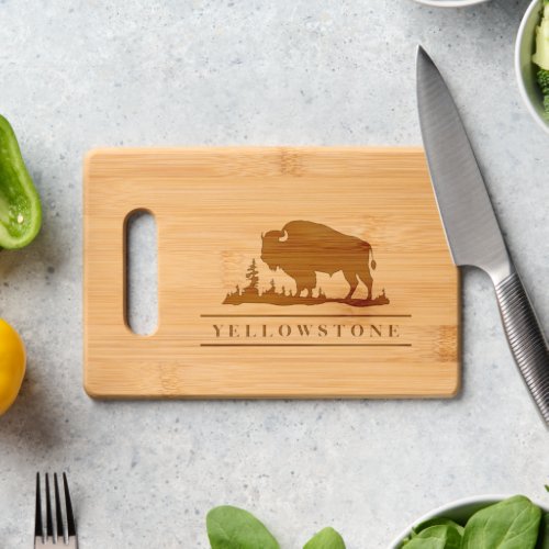 Yellowstone Buffalo Cutting Board